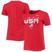 Nike Women's Red U.S. Paralympics Legend Performance T-Shirt