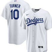 Men's Nike Justin Turner White Los Angeles Dodgers Home Replica Player Name Jersey
