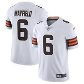 Nike Men's Baker Mayfield White Cleveland Browns Vapor Limited Jersey
