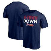 Men's Fanatics Branded Navy Atlanta Braves Hometown A-Town Down T-Shirt