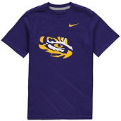 Youth Nike Purple LSU Tigers Cotton Logo T-Shirt