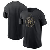 Men's Nike Black Houston Astros Camo Logo Team T-Shirt
