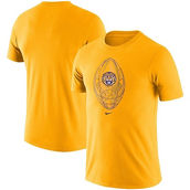Men's Nike Gold LSU Tigers Modern Football Icon Legend Performance T-Shirt