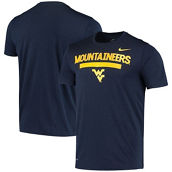 Men's Nike Navy West Virginia Mountaineers Team DNA Legend Performance T-Shirt