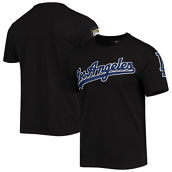 Men's Pro Standard Black Los Angeles Dodgers Team Logo T-Shirt