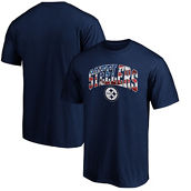 Men's Fanatics Branded Navy Pittsburgh Steelers Banner Wave T-Shirt