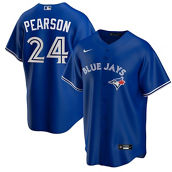 Men's Nike Nate Pearson Royal Toronto Blue Jays Replica Player Name Jersey