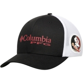 Men's Columbia Black Florida State Seminoles Collegiate PFG Flex Hat