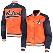 Women's Starter Orange Houston Astros The Legend Full-Snap Jacket