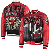 Men's Pro Standard Red Chicago Bulls Remix Varsity Full-Zip Jacket