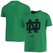 Youth Under Armour Green Notre Dame Fighting Irish Vault Logo T-Shirt