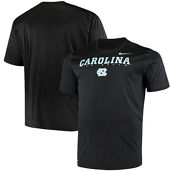 Nike Men's Black North Carolina Tar Heels Big & Tall Legend Facility Performance T-Shirt