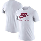 Men's Nike White Florida State Seminoles Essential Futura T-Shirt