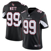 Men's Nike J.J. Watt Black Arizona Cardinals Vapor Limited Jersey