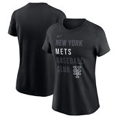 Women's Nike Black New York Mets Baseball Club T-Shirt