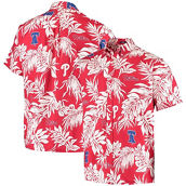 Men's Reyn Spooner Red Philadelphia Phillies Aloha Button-Down Shirt