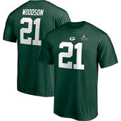 Men's Fanatics Branded Charles Woodson Green Green Bay Packers NFL Hall of Fame Class of 2021 Name & Number T-Shirt