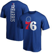 Men's Fanatics Branded Tobias Harris Royal Philadelphia 76ers Team Playmaker Name & Number T-Shirt