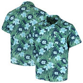 Men's Carolina Blue North Carolina Tar Heels Floral Button-Up Shirt