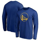 Men's Fanatics Branded Royal Golden State Warriors Team Primary Logo Long Sleeve T-Shirt