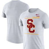 Men's Nike White USC Trojans 2021 Sideline Velocity Performance T-Shirt