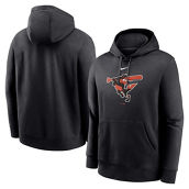 Men's Nike Black Baltimore Orioles Alternate Logo Club Pullover Hoodie