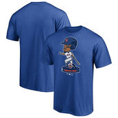 Men's Fanatics Branded Francisco Lindor New York Mets Royal Player Graphic T-Shirt