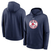 Men's Nike Navy Boston Red Sox Alternate Logo Club Pullover Hoodie