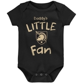 Newborn & Infant Black Army Black Knights Daddy's Little Fan Bodysuit