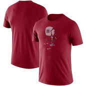 Nike Men's Crimson Alabama Crimson Tide Old-School Logo Tri-Blend T-Shirt