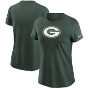 Women's Nike Green Green Bay Packers Logo Essential T-Shirt