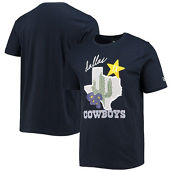 Men's New Era Navy Dallas Cowboys Local City Cluster T-Shirt
