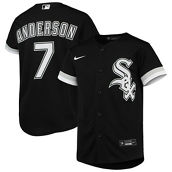 Nike Youth Tim Anderson Black Chicago White Sox Alternate Replica Player Jersey
