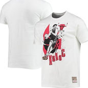 Men's Mitchell & Ness Toni Kukoc White Chicago Bulls Suite Sensations Player T-Shirt