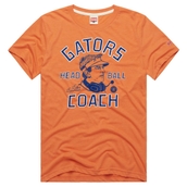 Homage Men's Homage Steve Spurrier Orange Florida Gators Ring of Honor T-Shirt