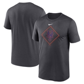 Men's Nike Anthracite New York Mets Legend Icon Performance T-Shirt