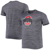 Nike Men's Charcoal Ohio State Buckeyes Big & Tall Velocity Space-Dye Performance T-Shirt