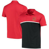 Under Armour Men's Black/Red Maryland Terrapins Game Day Performance Polo