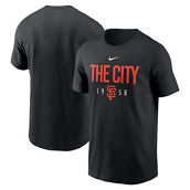 Men's Nike Black San Francisco Giants The City Local Team T-Shirt
