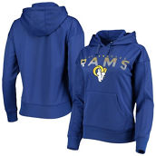 Women's G-III 4Her by Carl Banks Royal Los Angeles Rams Game Day Pullover Hoodie