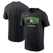 Men's Nike Black Los Angeles Dodgers Palm Tree Logo Local Team T-Shirt