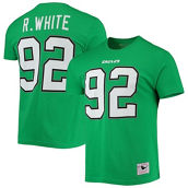 Men's Mitchell & Ness Philadelphia Eagles Reggie White Kelly Green Retired Player Name & Number T-Shirt