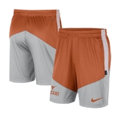 Men's Nike Texas Orange/Gray Texas Longhorns Team Performance Knit Shorts