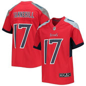 Youth Nike Ryan Tannehill Red Tennessee Titans Inverted Team Game Jersey