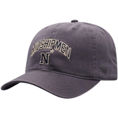 Men's Top of the World Charcoal Navy Midshipmen Classic Arch Adjustable Hat