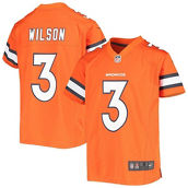 Nike Youth Russell Wilson Orange Denver Broncos Alternate Game Jersey