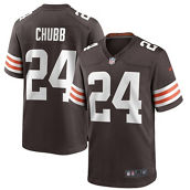 Men's Nike Nick Chubb Brown Cleveland Browns Game Player Jersey