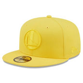 Men's New Era Yellow Golden State Warriors Color Pack 59FIFTY Fitted Hat