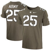 Men's Nike Green Army Black Knights Rivalry Replica Jersey T-Shirt