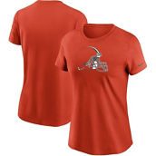 Women's Nike Orange Cleveland Browns Logo Essential T-Shirt